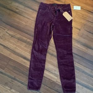 Lucky Brand Ava Super Skinny Velvet Jeans